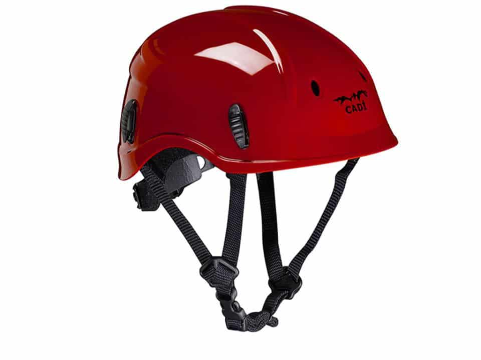  DAUERHAFT Casco de escalada, perilla suave que reduce los  golpes, casco de montañismo, tecnología de reducción de carga doble con  forro interior grueso extraíble para escalada (rojo) : Deportes y  Actividades